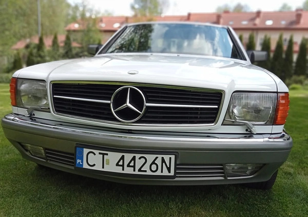 Mercedes-Benz Klasa S cena 185000 przebieg: 71064, rok produkcji 1986 z Toruń małe 667